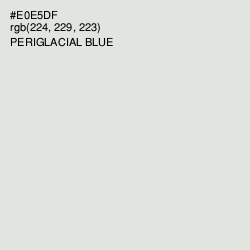 #E0E5DF - Periglacial Blue Color Image